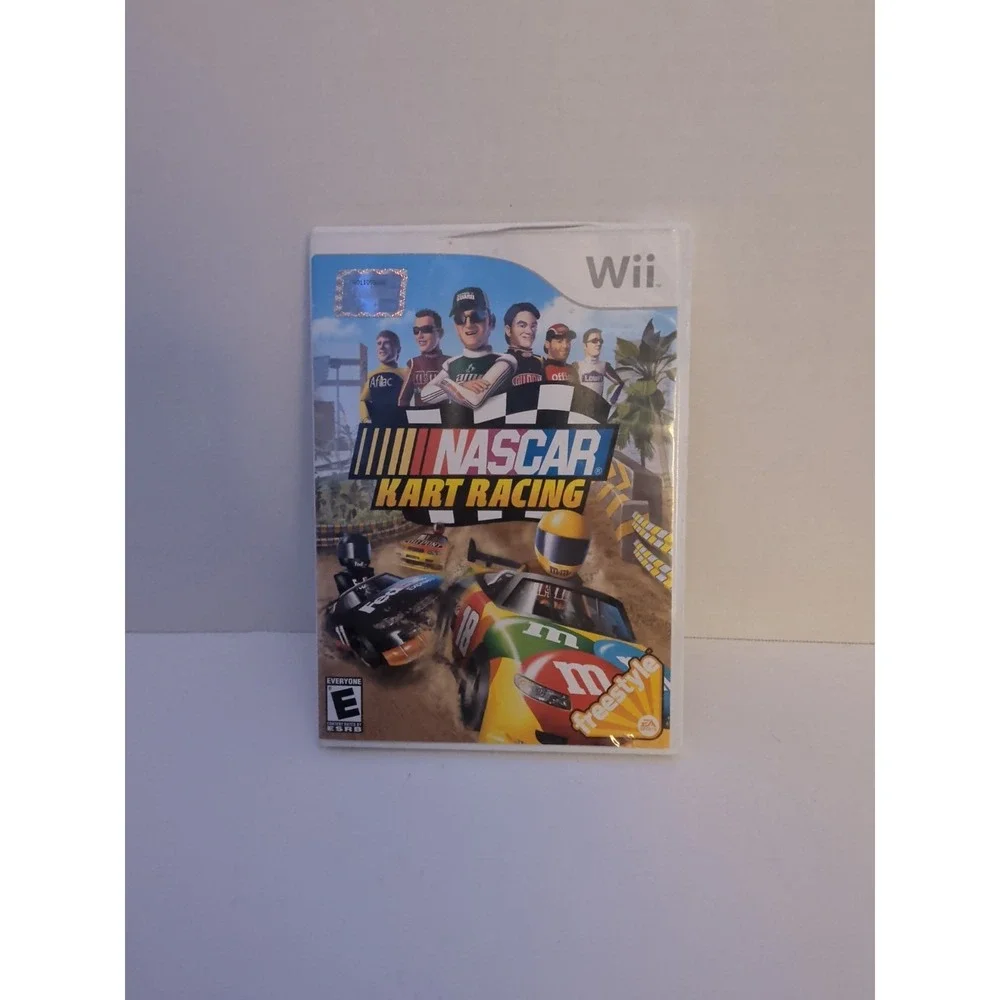 NASCAR Kart Racing Nintendo Wii EA Sports Freestyle 2009 Racing Game Disc & Case